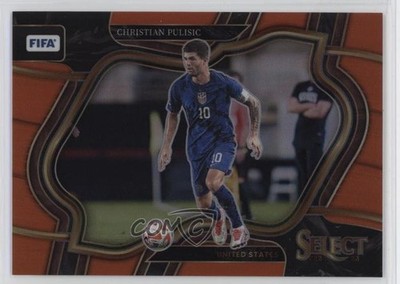2022 Panini Select FIFA Field Level Orange Prizm /60 Christian Pulisic #245 12wc