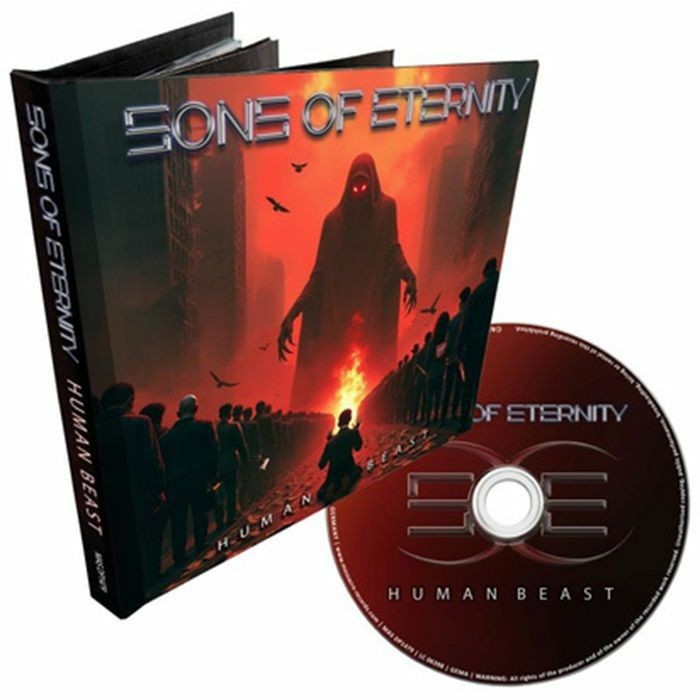 SONS OF ETERNITY - Human Beast - CD (limited CD in hard-back book sleeve)