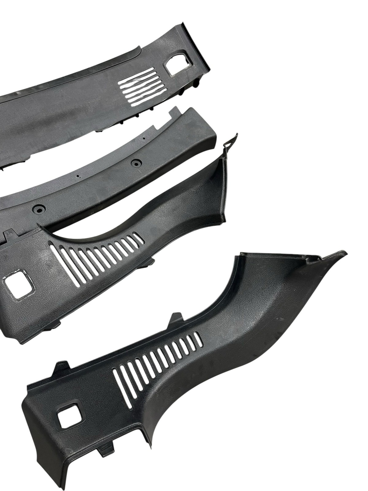 2011-2018 Bentley Continental REAR TRUNK BOOT PLASTIC TRIM COVER PANELSET (4)