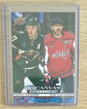 2025-26 Upper Deck Series 1 Kaprizov/Ovechkin Checklist UD Canvas #C-90