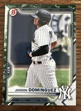 2021 Bowman Paper Prospects #BP-13 Jasson Dominguez Camo Border