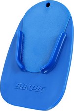 Motorcycle Kickstand Pad High-Density Kickstand Support for All Mo Color: Blue