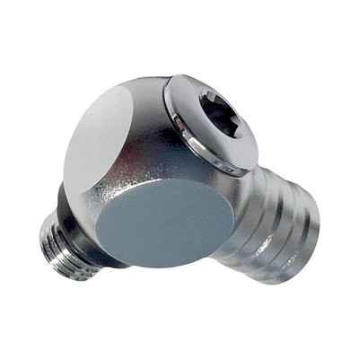 SF-1 TopDeal:XS Scuba Mitteldruck Winkeladapter 90 Grad mit 3/8'' für  1. Stufe