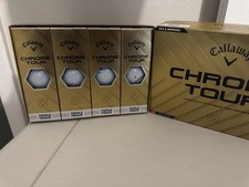 Golf Balls Callaway Chrome Tour Triple Track BRAND NEW- White, Pack of 12