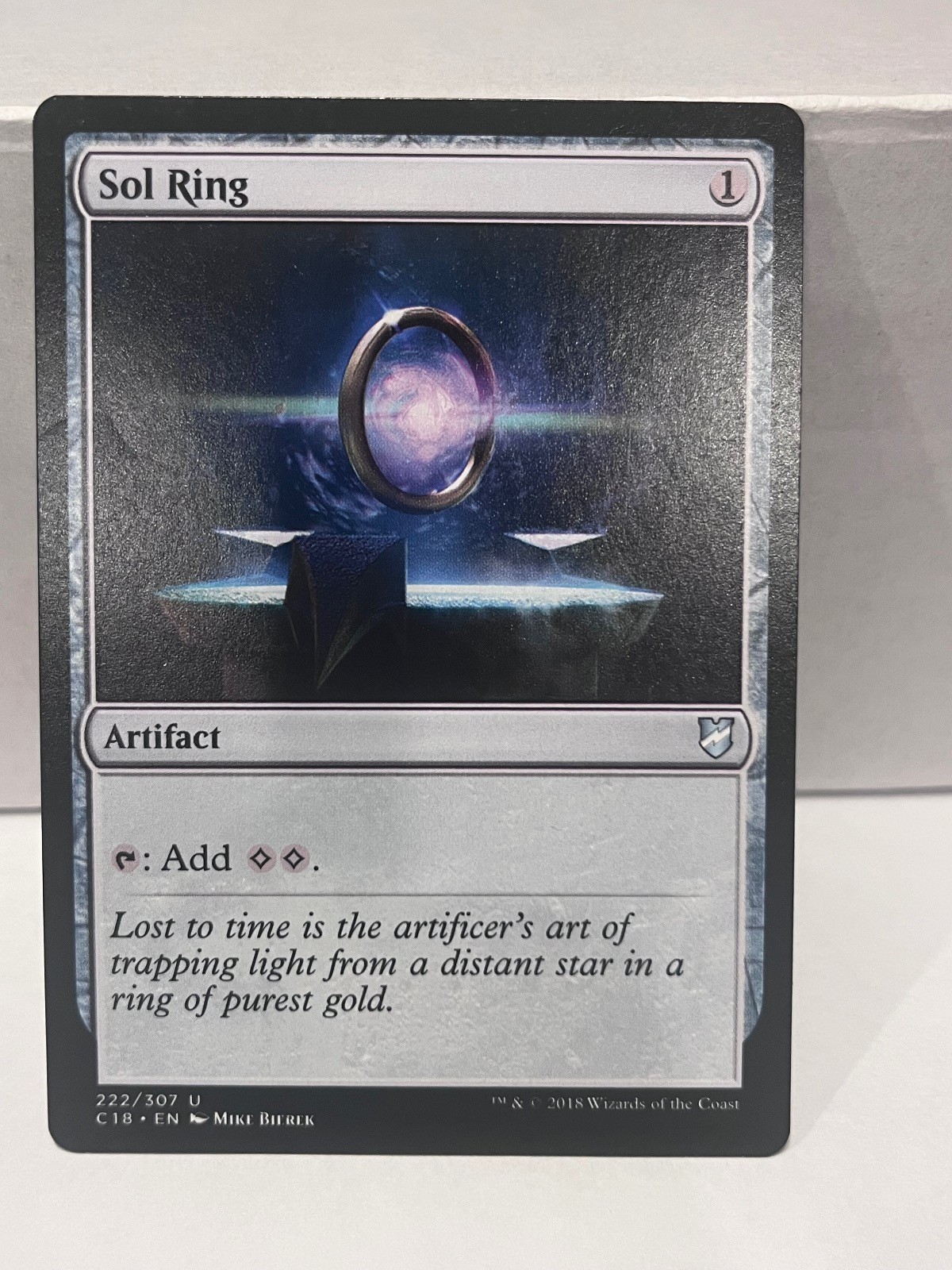 Sol Ring 222 Uncommon Commander 2018 Magic: The Gathering Near Mint