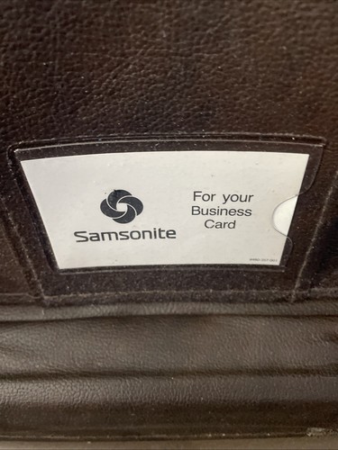 Samsonite Royal Traveler Vintage Hartschale 18" Aktentasche - ohne Schlüssel, öffnet sich - Bild 4 von 6