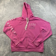 Aeropostale Women  s Pink Full Zip Hoodie Size XL