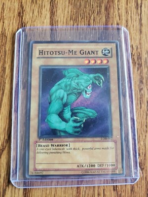 Yugioh Hitotsu-Me Giant LOB-002 1st Ed Legend Blue Eyes Darker Color Variation