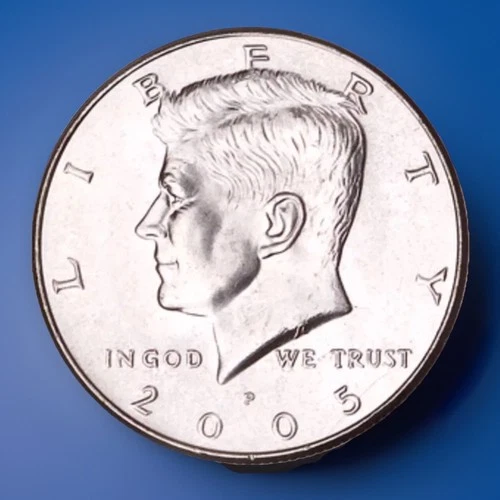 2005-P Clad Gem BU Kennedy Half Dollar Coin From OBR FAST  SHIPPING