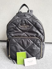 Kate Spade Karson Quilted Nylon Backpack ? Black
