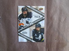 2023-24 UPPER DECK TIM HORTONS HOCKEY CARD BOUNDED BY HONOUR POULIN/NURSE DUO