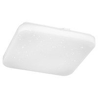 Eglo Pogliola Led-Deckenlampe Deckenleuchte Sternenhimmel Weiß 28 X 28 Cm