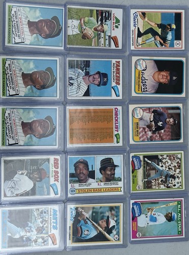 vintage sports cards lot 1970’s  Up - Picture 9 of 14