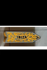 VEUVE CLICQUOT Champagne Ibiza Arrow Tin Case Empty Rare Ltd Edition