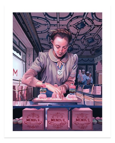 The Grand Budapest Hotel Mendls von Hannah Gillingham Ltd x/75 Filmposter Druck - Bild 1 von 1