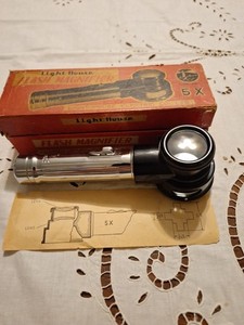 Vintage T.O.C Flash Magnifier 10x Made In Japan