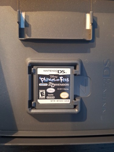 Phineas and Ferb DS Across the 2nd Dimension Complete In Box (Nintendo DS, 2009) - Picture 3 of 5