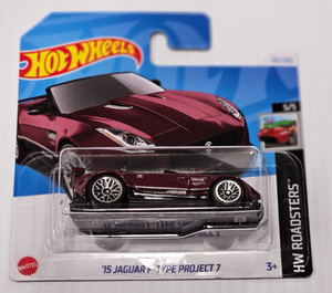 Hotwheels '15 Jaguar F-Type Project 7 赤 Amazon.com: Hot Wheels 1