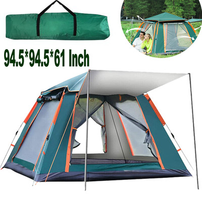 4-6 People Automatic Instant Pop Up Tent for Camping Tent Waterproof UV Protect
