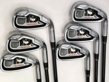 TaylorMade TOUR Burner Iron Set 5-9,P Flex R Right Handed Used