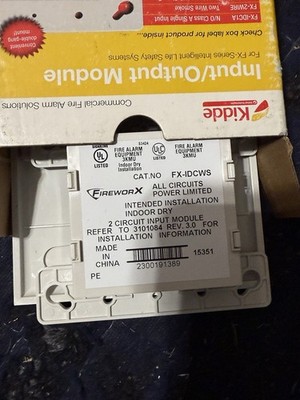 Kidde Input/Output Module FX-IDCWS
