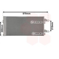 Van Wezel Kondensator Klimaanlage FüR Fiat Ducato Pritsche/Fahrgestell 250