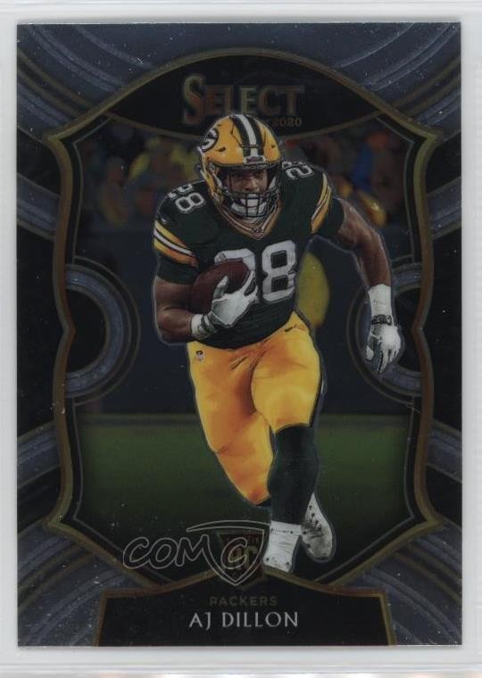 2020 Panini Select Concourse AJ Dillon #65 7u1