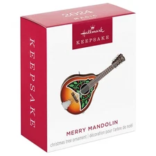Hallmark 2024 Merry Mandolin Miniature Keepsake Ornament