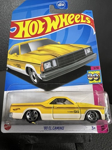 HOT WHEELS '80 EL CAMINO 26/250 YELLOW