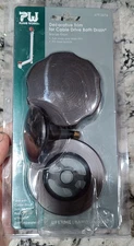 PLUMB WORKS decorative trim for cable Drive bath drain - BRONZE FINISH