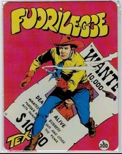 Tex Copertine da Collezione - Fuorilegge - Targa in Metallo