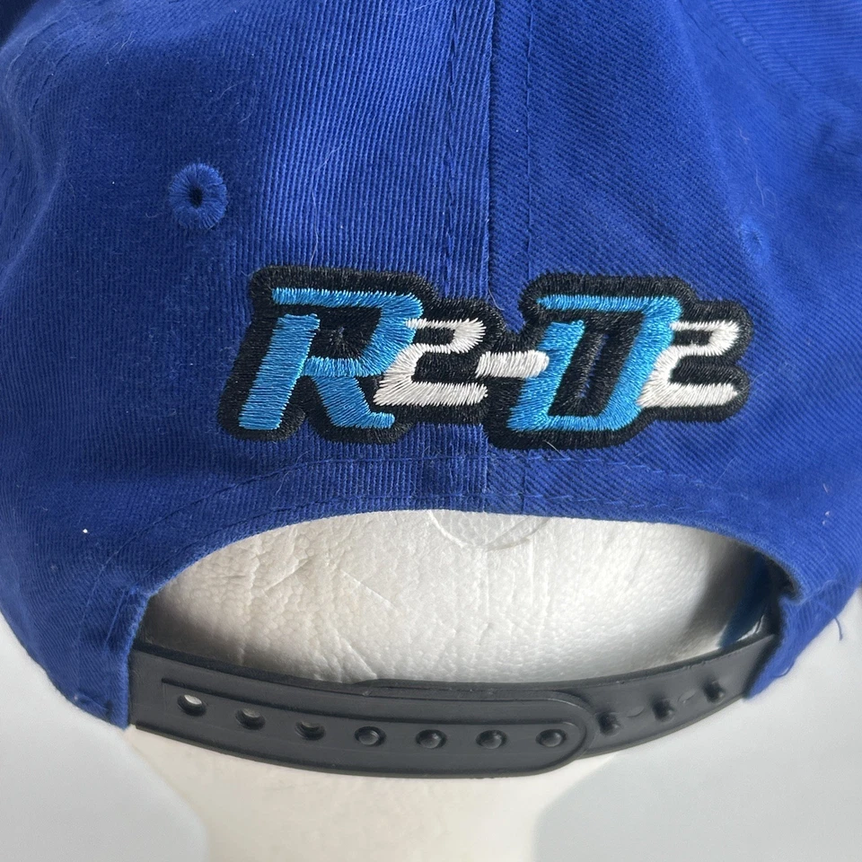 Star Wars R2-D2 Juvenil OSFM Correa Gorra de Béisbol Sombrero Droide Blanco Azul R2D2 Foto 3 de 4