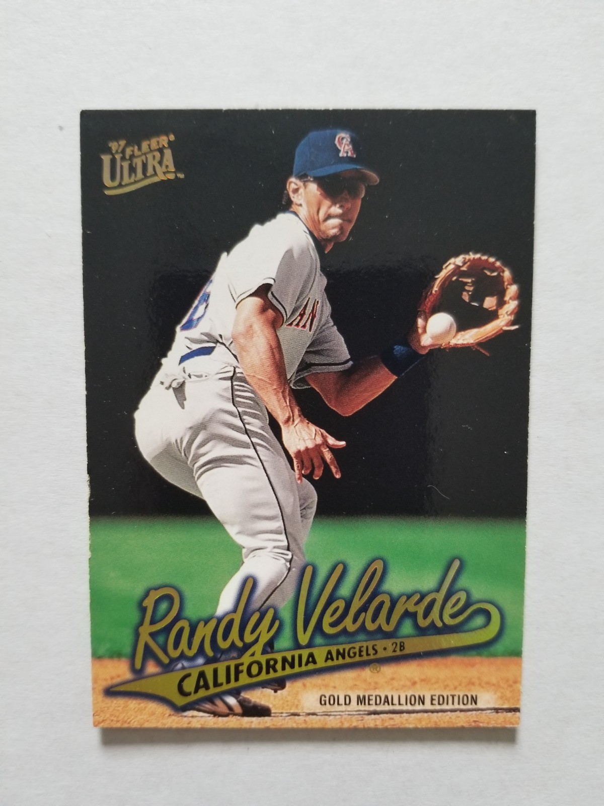 1997 Ultra Gold Medallion #G32 Randy Velarde California Angels