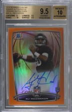 2014 Bowman Orange Border /50 AJ McCarron #46 BGS 9.5 GEM MINT Auto a2v