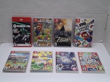 Lot Of 8 Nintendo Switch Cases Only  No Games 