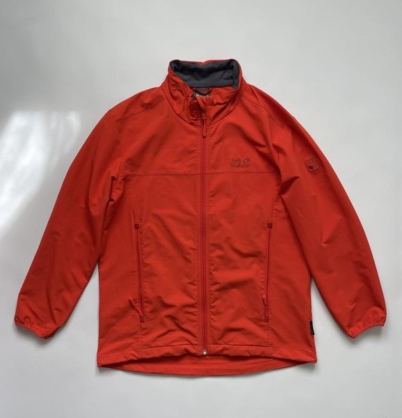 Men Jack Wolfskin Jacket Coral 36 / S / 44