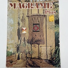 1970's Macrame Pattern Booklet- 11 Designs Plant Hanger Intermediate Advanced