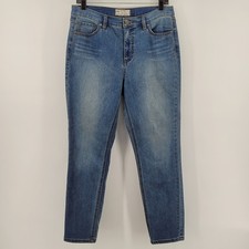 Free People High Rise Skinny Jeans Women's Size 29 Medium Wash