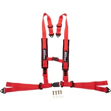 MOOSE OFFROAD 4510-1244 100-4403-PU Seat Harness 4 point - 2x2 - red