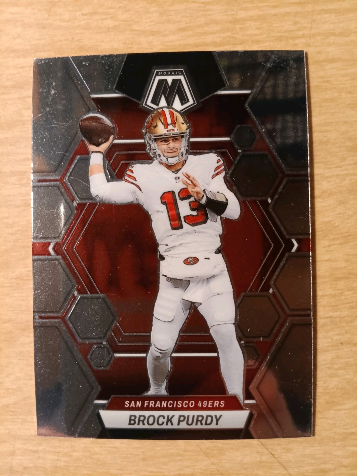 2023 Panini Mosaic Brock Purdy #211 Silver Prizm NRMINT MT CONDITION SEE PICS