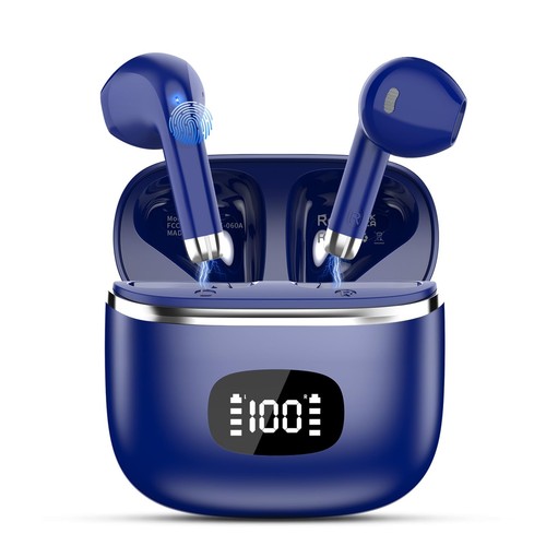 Wireless Earbuds, Bluetooth 5.4 Headphones with 4 ENC Noise Cancelling Mics, ...