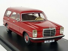 Bos 1/43  43500 Mercedes Benz W115 Kombi Red Station Wagon Resin model Car