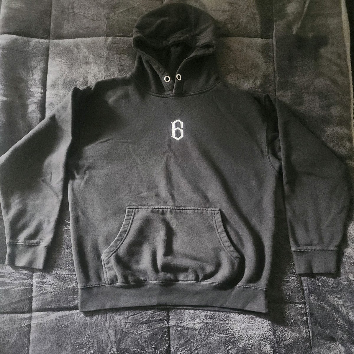 Bleach Hoodie Pullover Grimmjow Espada #6 Embroidered size Medium