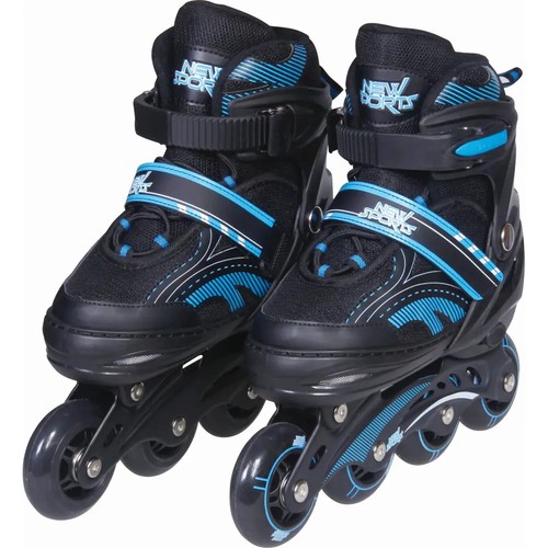 New Sports Inliner Blau, ABEC 7, Größe 39 - 42 - Bild 2 von 2