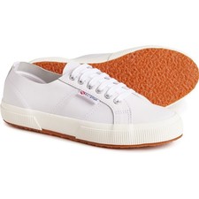 Sneakers donna Superga 2750 platform in pelle (scegli la tua taglia) nuove con scatola