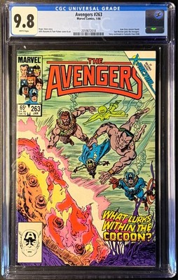 Avengers #263 (Marvel, 1986) CGC 9.8 White pages Sub-Mariner Joins the Avengers
