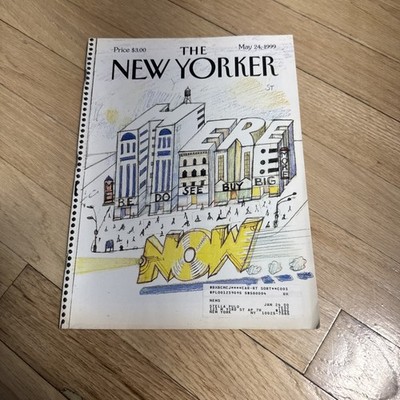  The New Yorker May 24 1999 Here Now by Saul Steinberg Full Magazine 