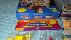 Micro Machines Test Track 500 Playset w Box 1989 Galoob Complete Inc 7 Vehicles