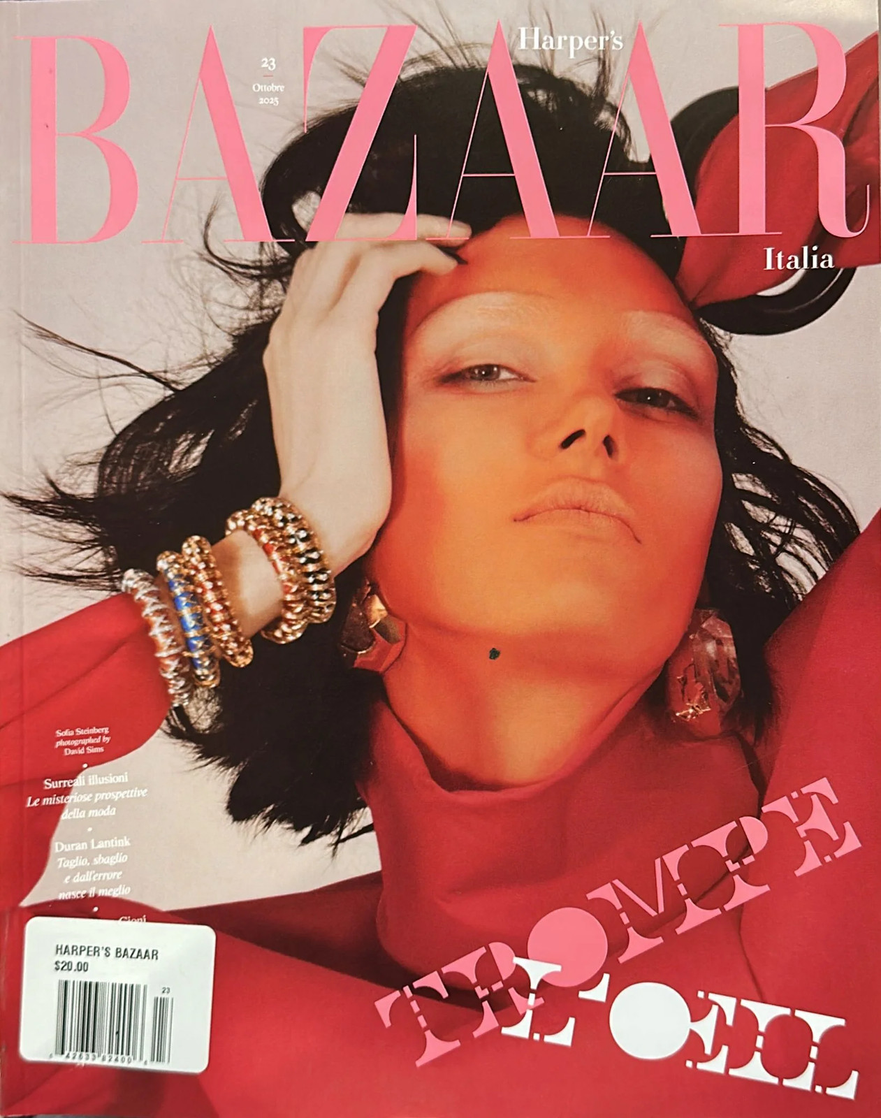 Harper’S Bazaar Italia Magazine October 2025 Free Shipping Brand New