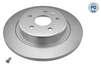 2X Meyle Bremsscheibe MEYLE-PD: Advanced Performance And Design. 615 523 0027/PD
